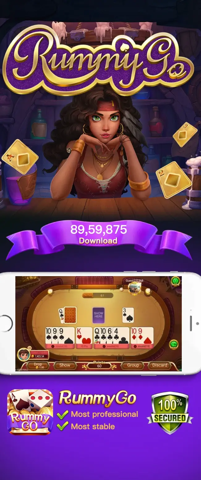 Rummy Go, Rummy Go APK Download, Rummy Go X, Go Rummy APK, Teen Patti Go APK